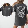 I Match Energy, How We Going To Act, Skeleton, Smiley Illustration Edition Comfort Colors Tee
