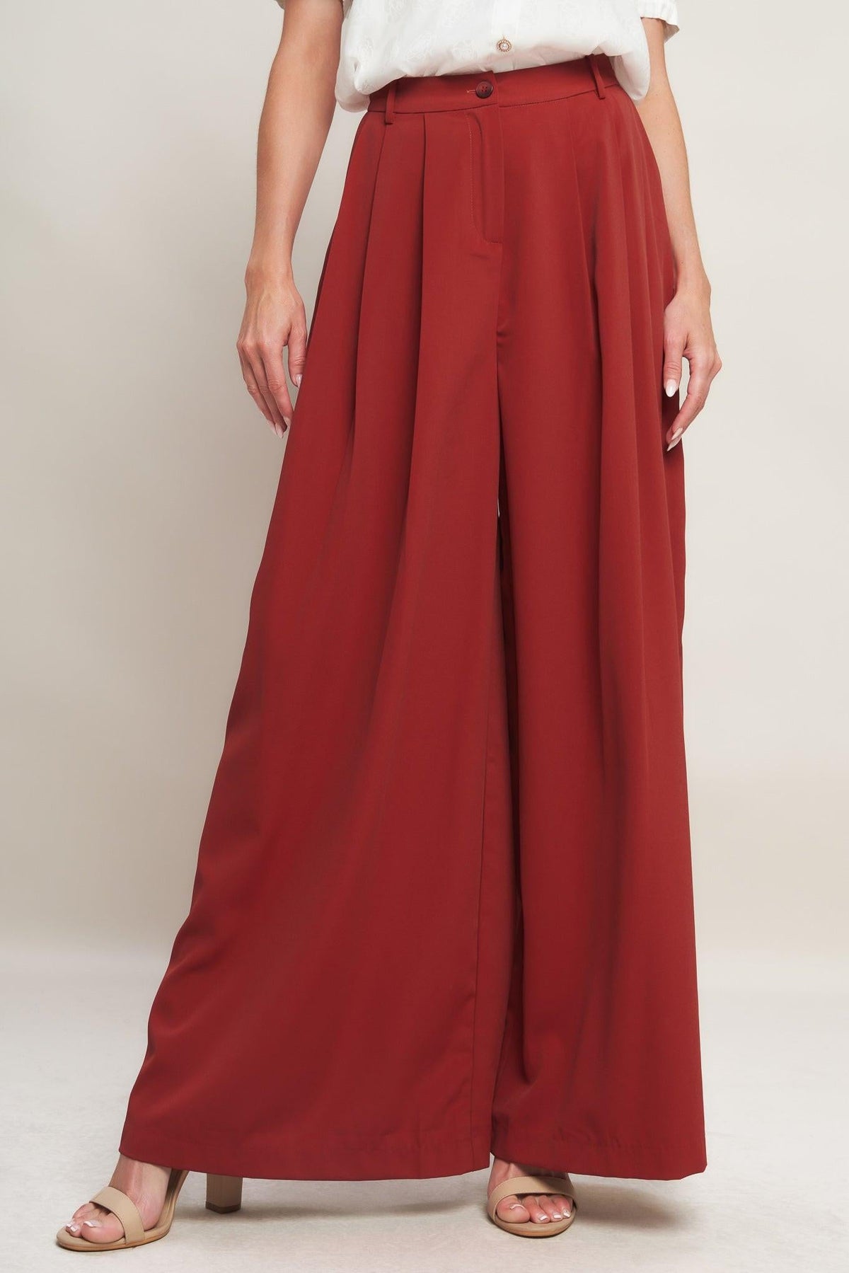 THROW IT BACK WOVEN PANTS