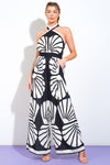 LOVELY EXISTENCE WOVEN JUMPSUIT