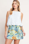 POSTCARD PERFECT WOVEN SKORT
