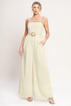 THE QUIET STATEMENT WOVEN JUMPSUIT