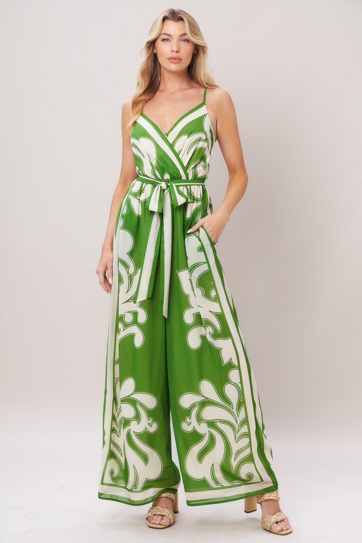 PALAZZO MUSE WOVEN JUMPSUIT