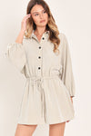 RESORT READY WOVEN ROMPER