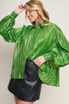 RUNWAY TREND FOILED TOP