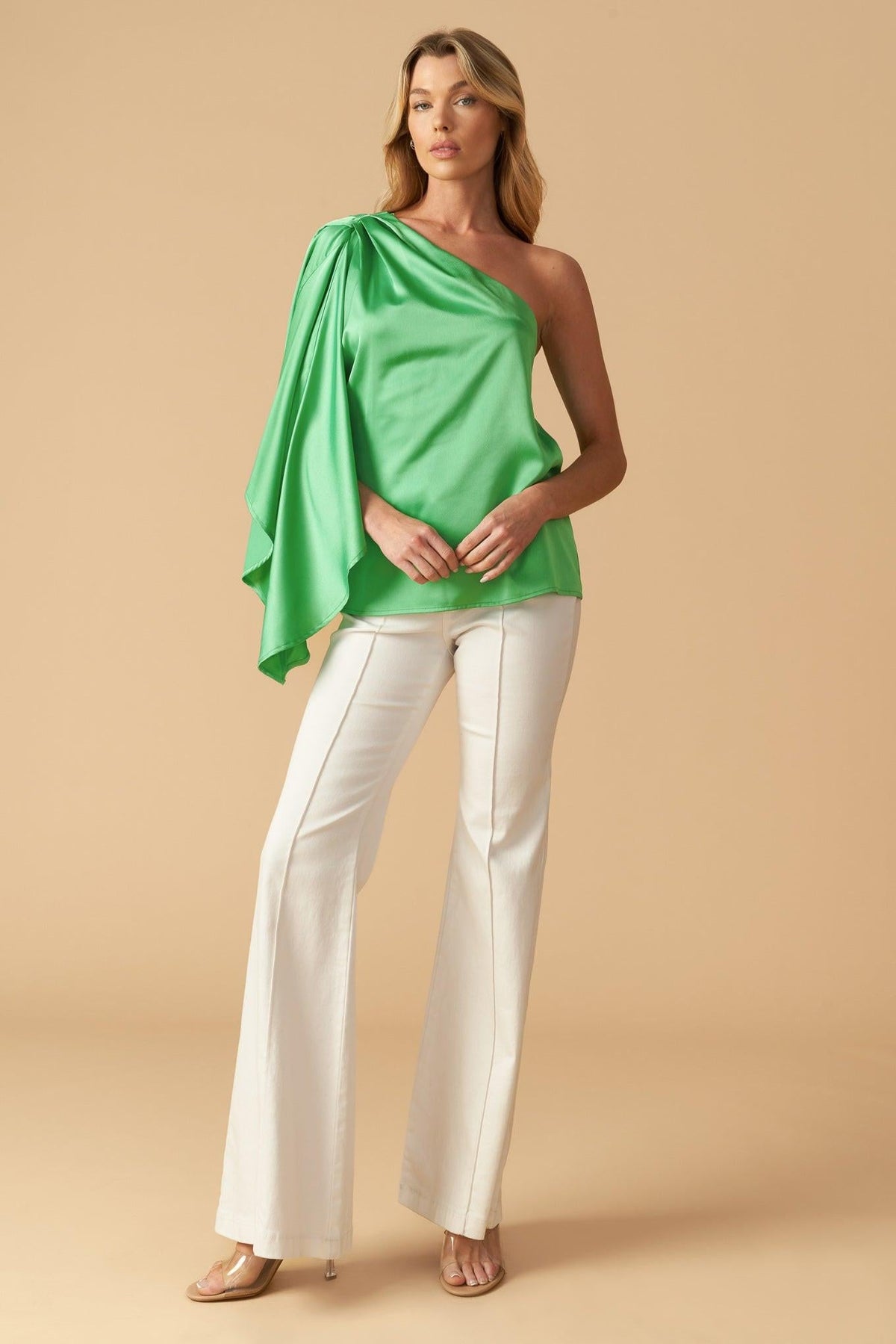 JOYFUL SPIRITS WOVEN TOP