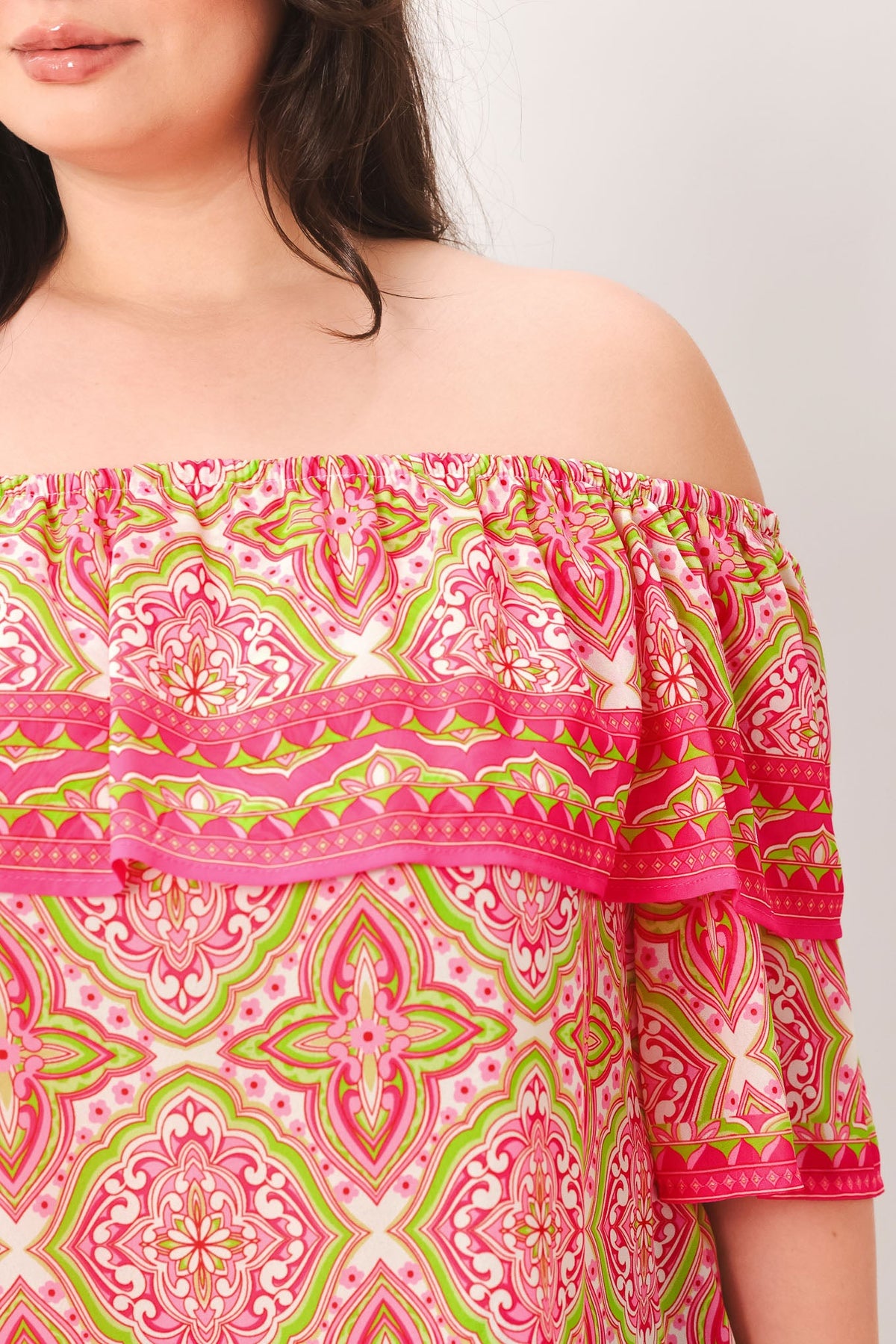 SPREAD CHEER WOVEN TOP