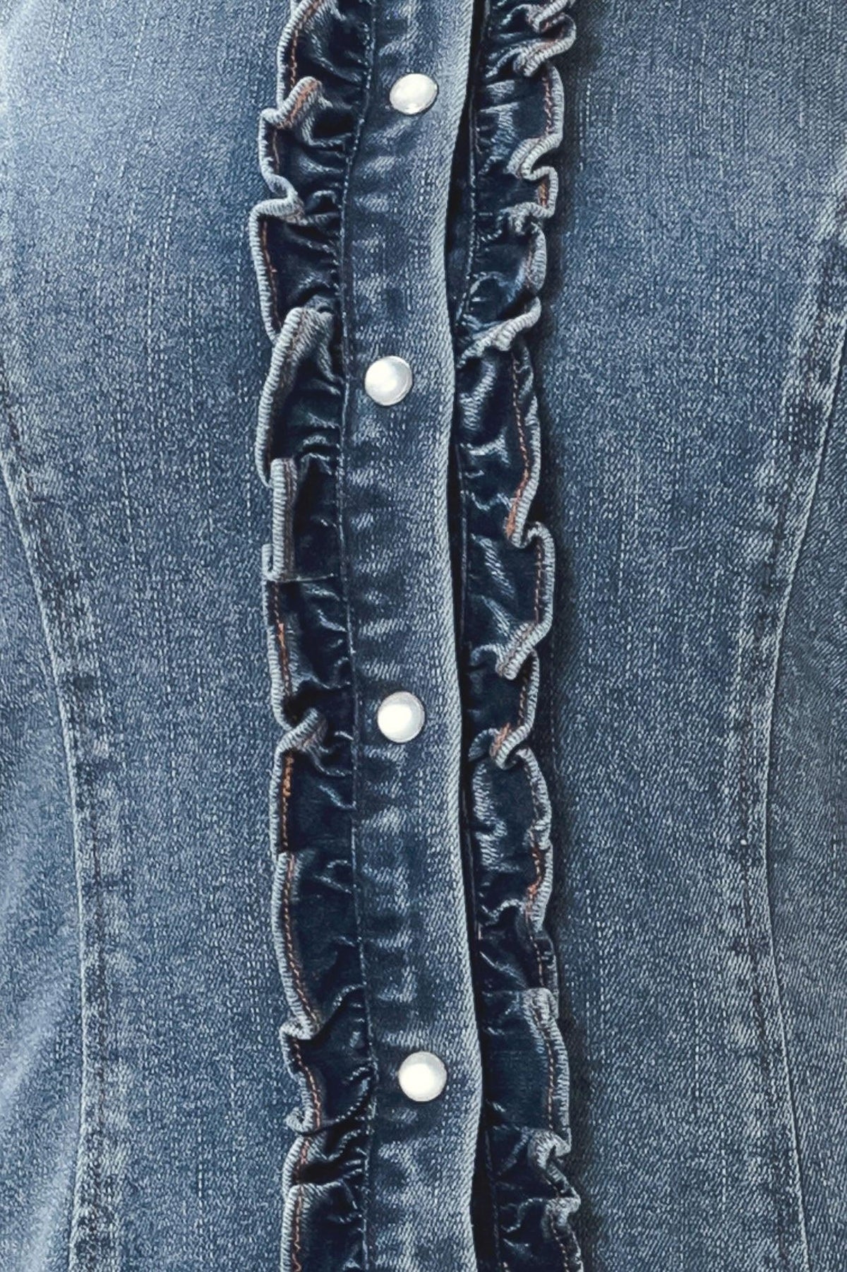 INDIGO BABE DENIM TOP