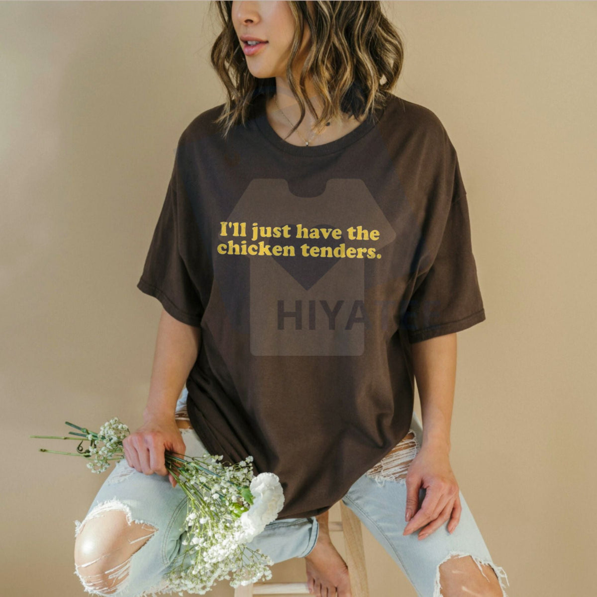 "I'll Just Have The Chicken Tenders" T-Shirt – Funny Golf Gift For Men & Women