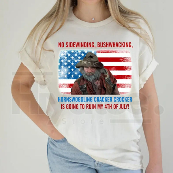 "I’m Your Huckleberry" Classic Western – 250th USA Anniversary Patriotic Graphic
