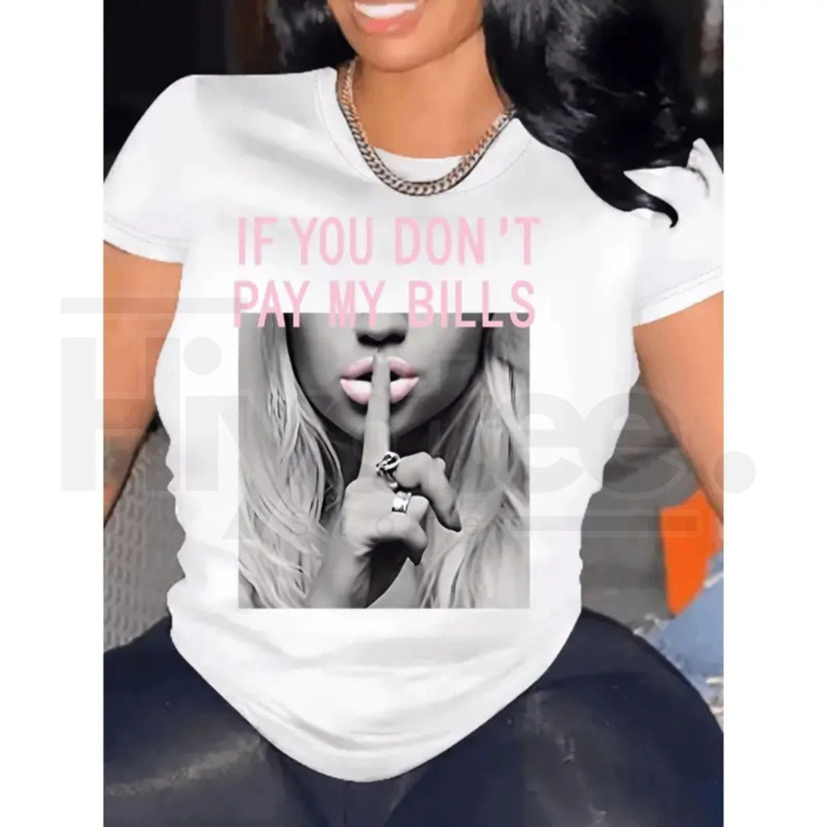 "If You Don't Pay My Bills" Funny Sarcastic – Casual Loose Fit Women’s Top