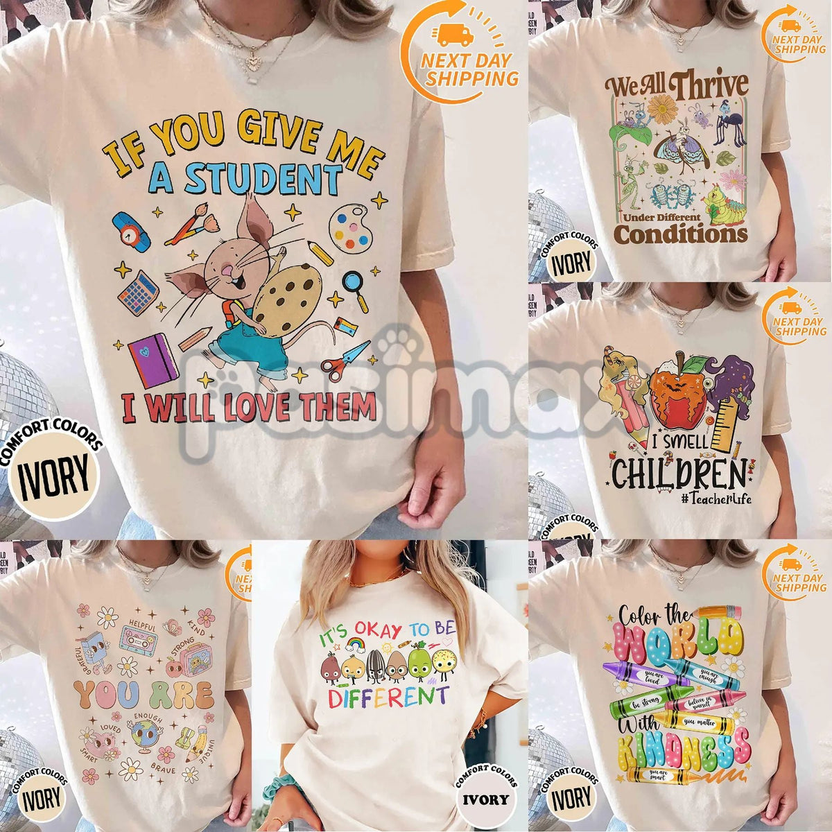 'If You Give Me A Student I Will Love Them' Teacher Shirt – Mouse T-Shirt, Kindergarten Teacher Gift, Children Book Inspired Apparel