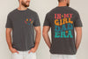 In My Girl Dad Era Husband Father's Day Gender Reveal Baby Shower Comfort Colors Tee