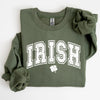 Irish Retro Collegiate St Patrick's Day Vintage College Spirit Heritage Edition Sweatshirt
