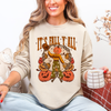It's Fall Y'all Jack O Lantern Halloween Autumn Vintage Inspired Seasonal Sweatshirt