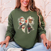 It's The Most Wonderful Time Of The Year Santa Snowman Reindeer Christmas Sweatshirt