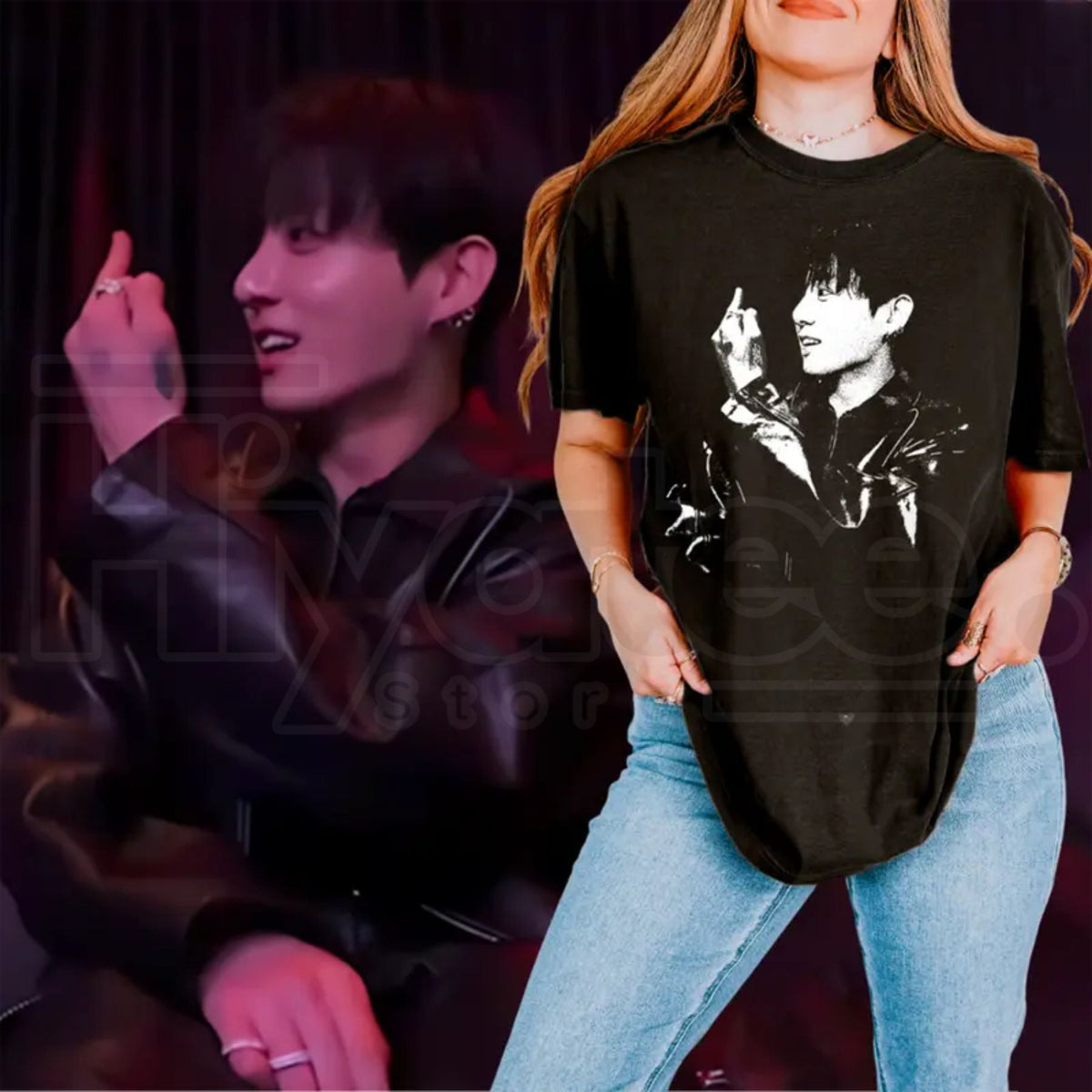 JK Vintage Graphic Shirt – Retro 90s Bad Boy Aesthetic Streetwear Tee