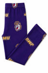 JMU Purple Duke Dog Leggings