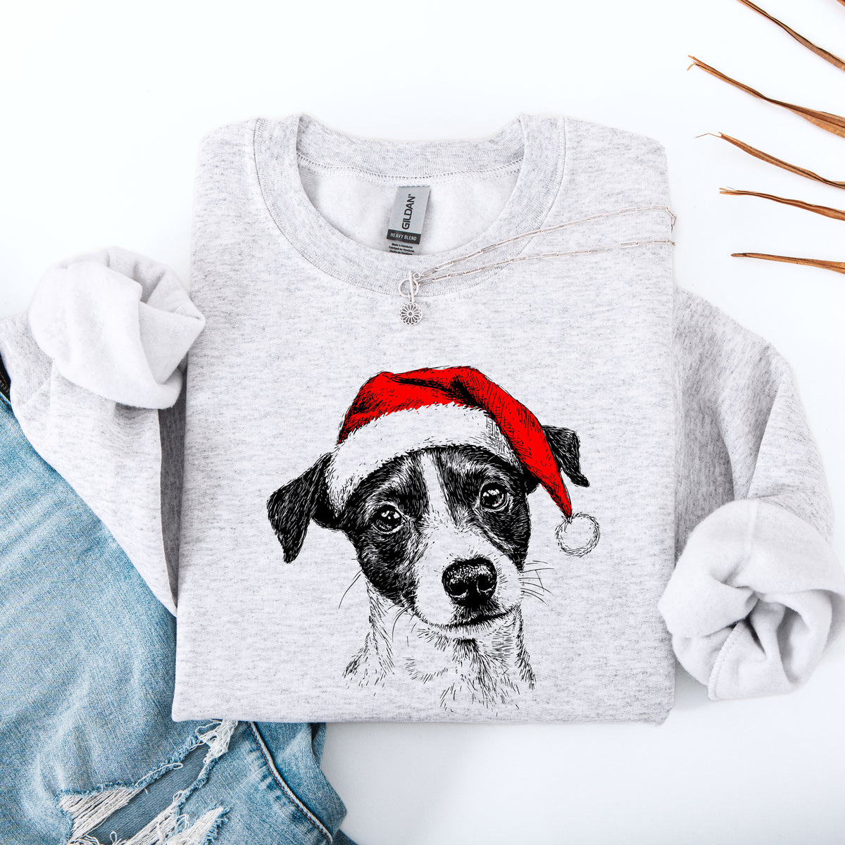 I Heart My Jack Russell The Lovable Little Terrier Dog Breed Enthusiast Graphic Sweatshirt