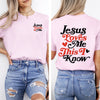 Jesus Loves Me, This I Know Christian Gospel Faith Saved Bible Verse Inspirational Prayer Comfort Colors Tee