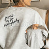 Jesus Is For Everybody Graphic Sweatshirt | Aesthetic Christian Oversized Crewneck | Inclusive Faith Pullover for Women | Minimalist Jesus Shirt | Streetwear Faith Jumper | Modern Religious Gift Top