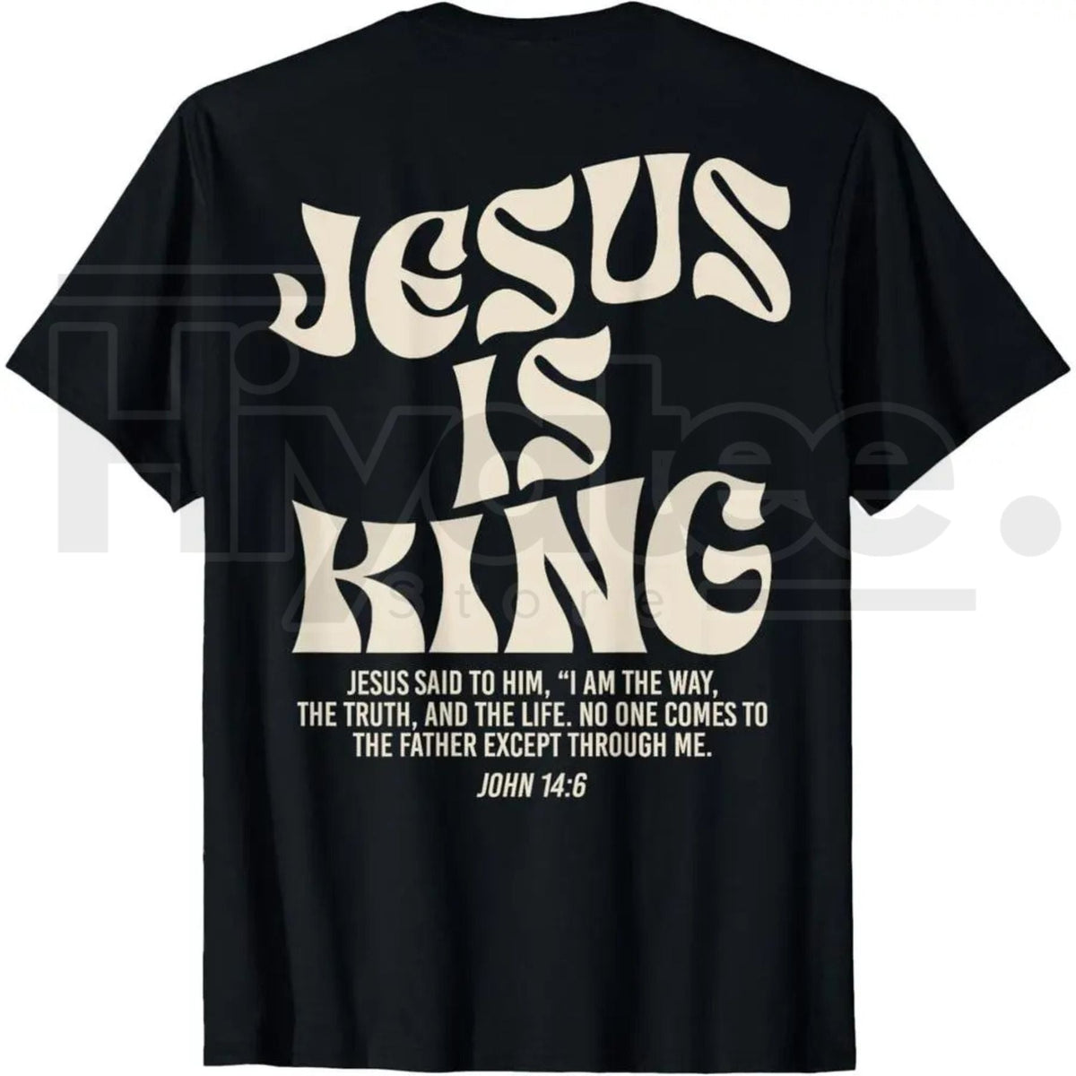 Jesus Is King John 14:6 Bible Verse Shirt – Christian Religious Tee