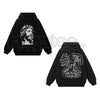Jesus Streetwear Hoodie – Minimalist Christian Faith Pullover, Unisex Religious Apparel