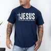 Jesus The Way The Truth The Life Gospel Message For Faith Christian Comfort Colors Tee