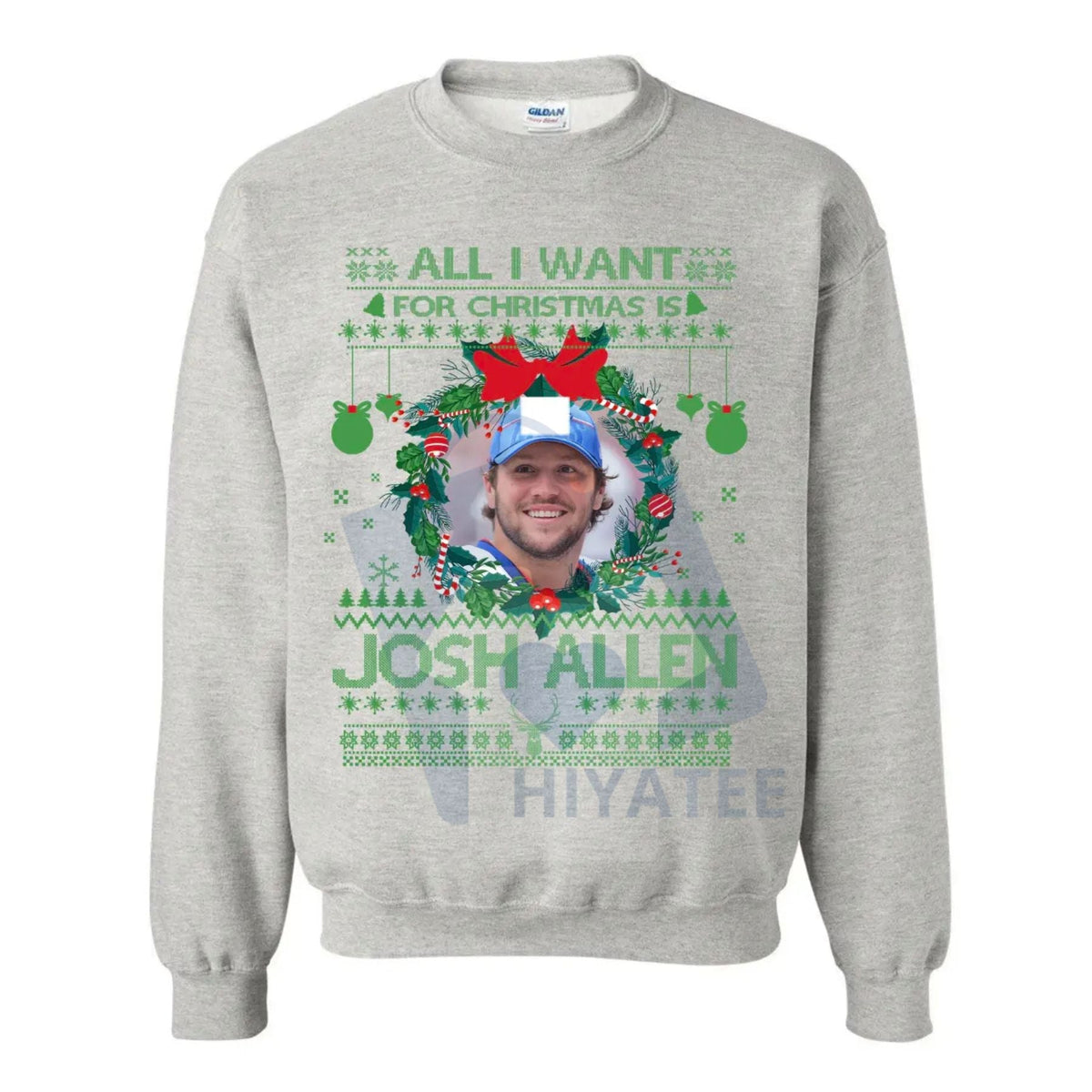 Josh Allen Shirt #17: Buffalo City Football Vintage Sweatshirt, Game Day Pullover, Gift Idea for Football Lovers