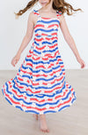 SALE July Vibes Ruffle Maxi Dress