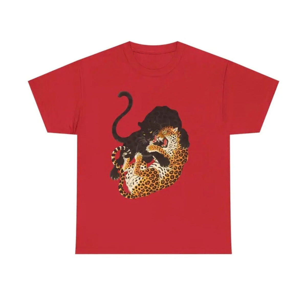 Jungle Fury Graphic Tee – Wild Jungle Aesthetic Unisex Streetwear Shirt