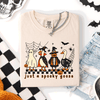Just A Spooky Goose, Checkered, Halloween Comfort Colors Tee