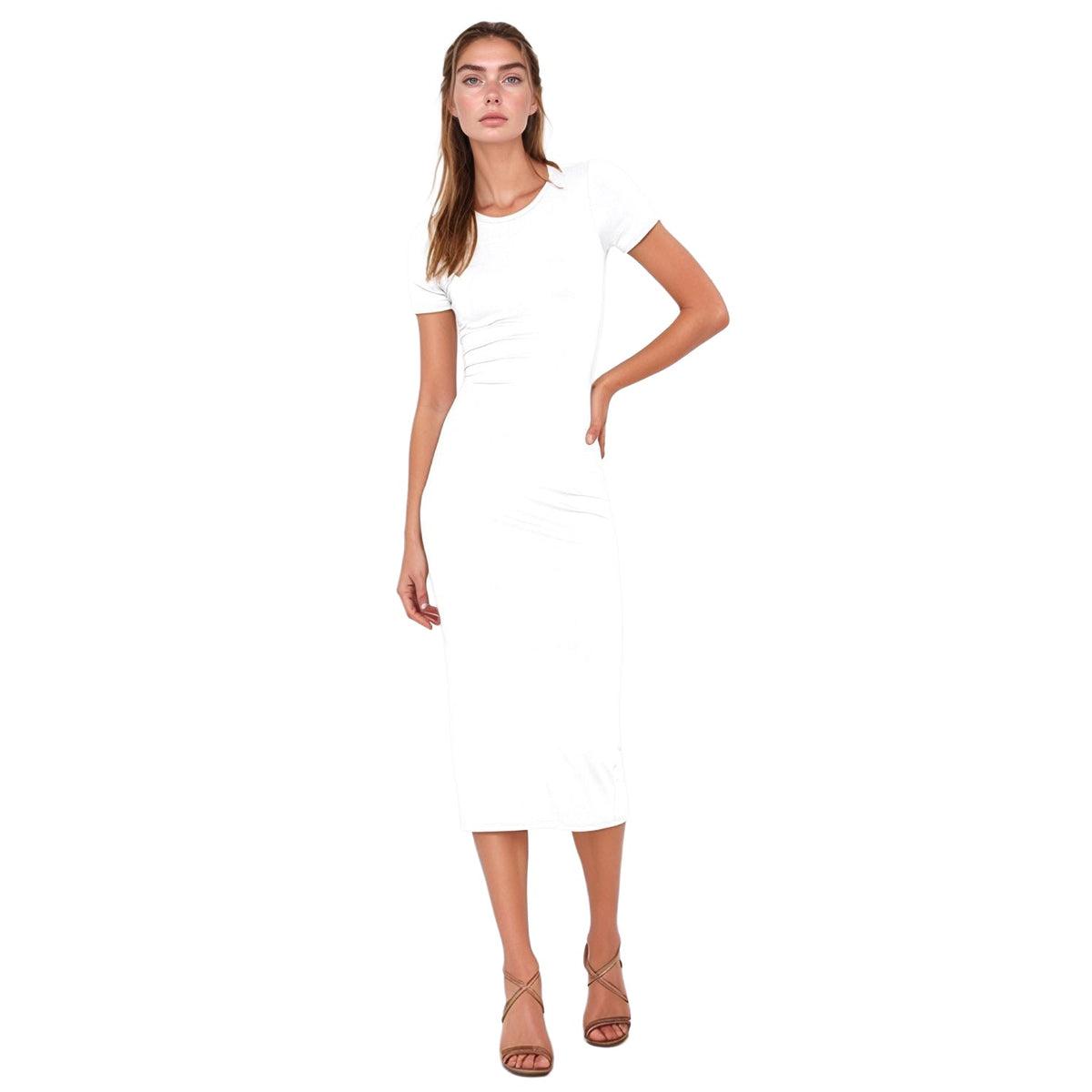 Women's Slit Back Long Dress