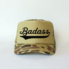 Badass Camo Statement Graphic For Bold Street Style And Everyday Wear Trucker Hat