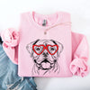 Bull Mastiff Valentine's Day Lover Edition Graphic Design For Serious Dog Breed Enthusiasts And Pet Owners Sweatshirt