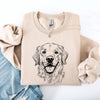 Golden Retriever Forever Loyal Companion Design For Proud Dog Owner Everyday Wear Sweatshirt