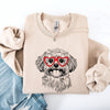 Havanese Valentine's Day Heartfelt Cozy Fleece Sweatshirt For Havanese Lovers Worldwide