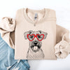 Wheaten Terrier Valentine's Day Love Story For Pet Lovers Cozy Quote All Season Sweatshirt