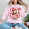 Sorry Cupid Raccoon Feral Valentine's Day Love Print With Cozy Soft Quirk Sweatshirt