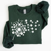 Lucky Dandelion, Clover, Irish, Lucky Charm, St. Patrick's Day Collection Sweatshirt