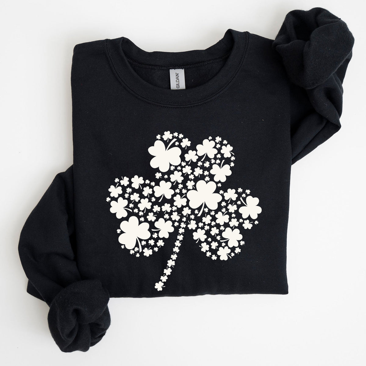 St. Paddy's Day Shamrock Clover Retro Festive Lucky Irish Lucky Charm Sweatshirt