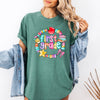 First Grade Teacher Bow Back To School Teacher Appreciation In The Classroom Comfort Colors Tee
