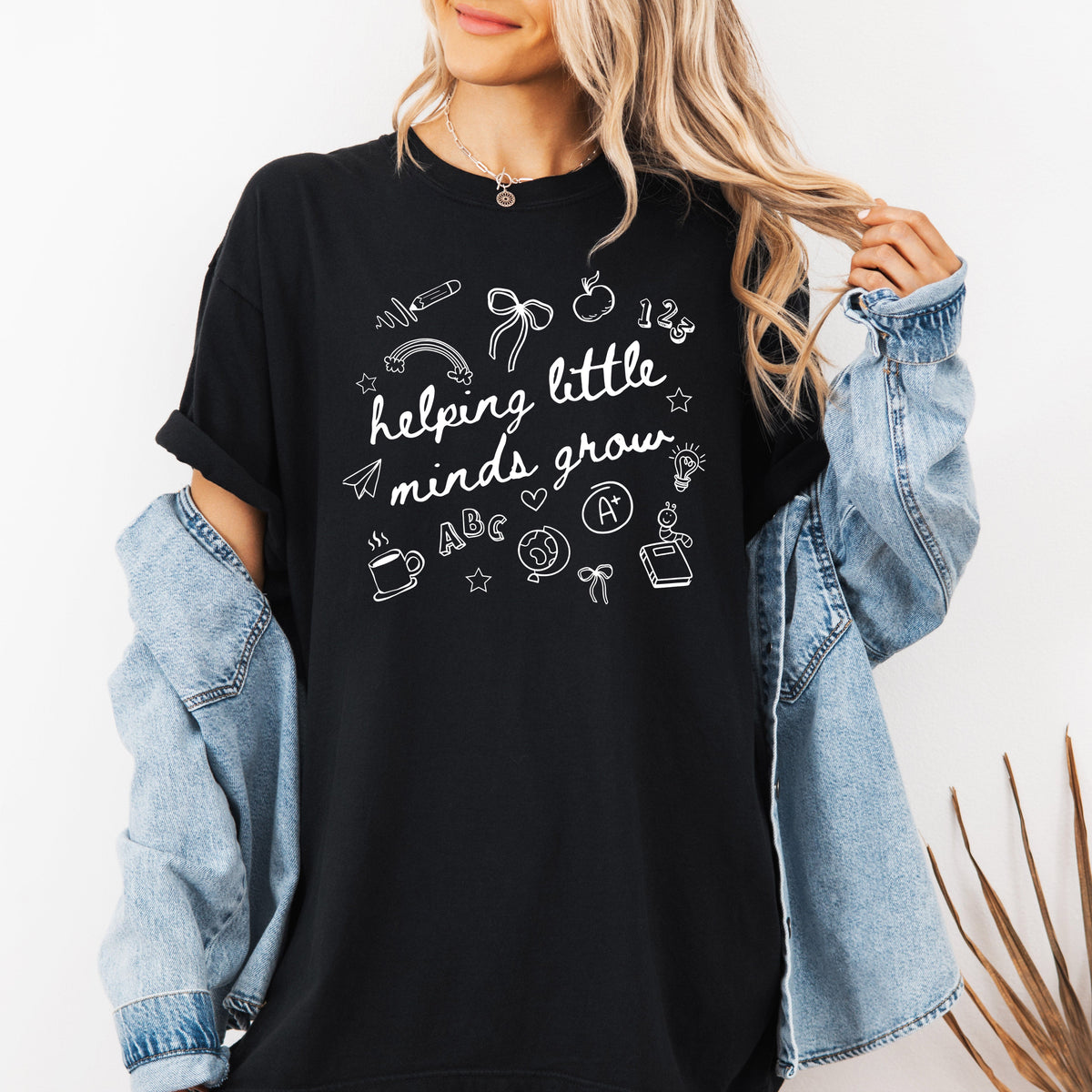 Helping Little Minds Grow Comfort Colors Tee