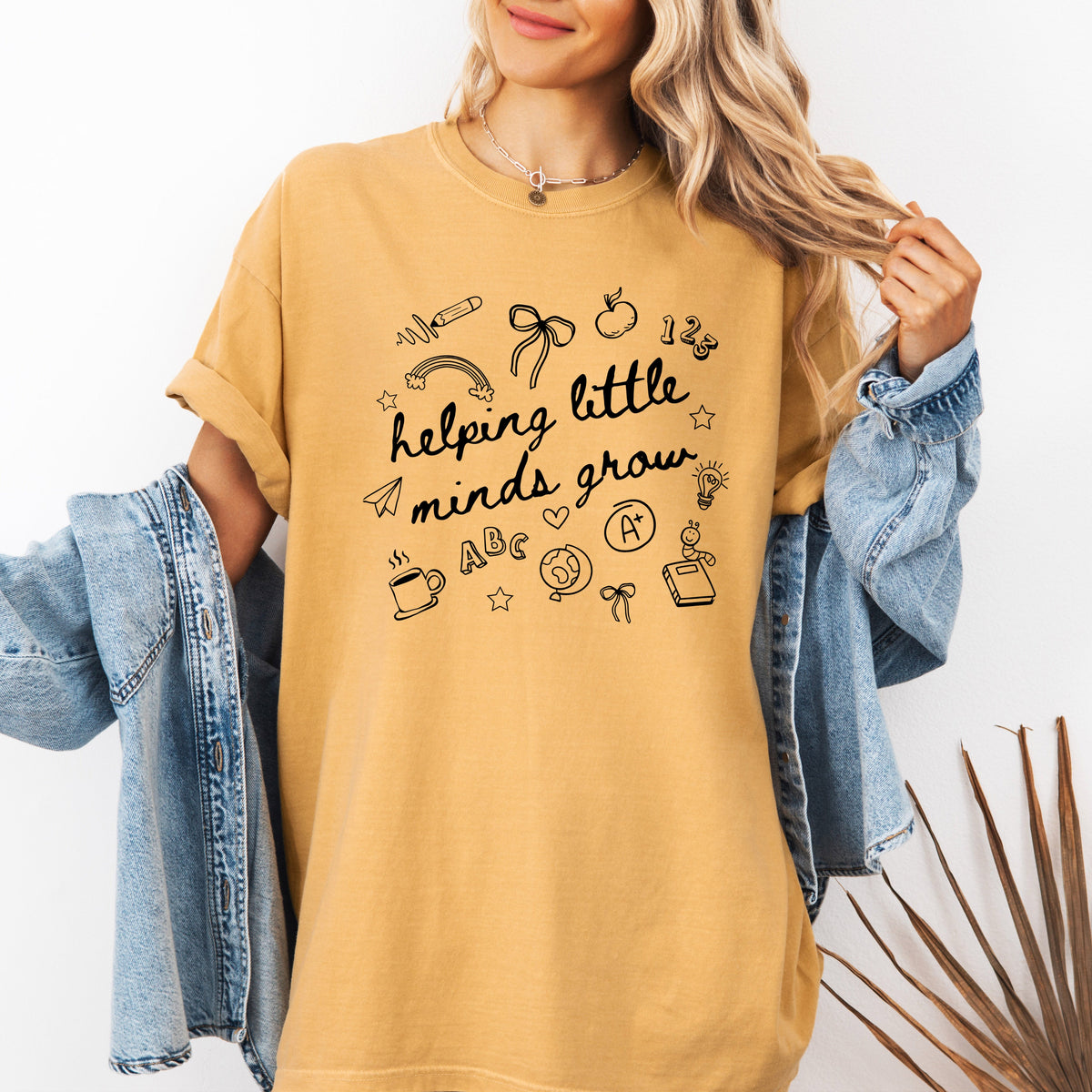 Helping Little Minds Grow Comfort Colors Tee