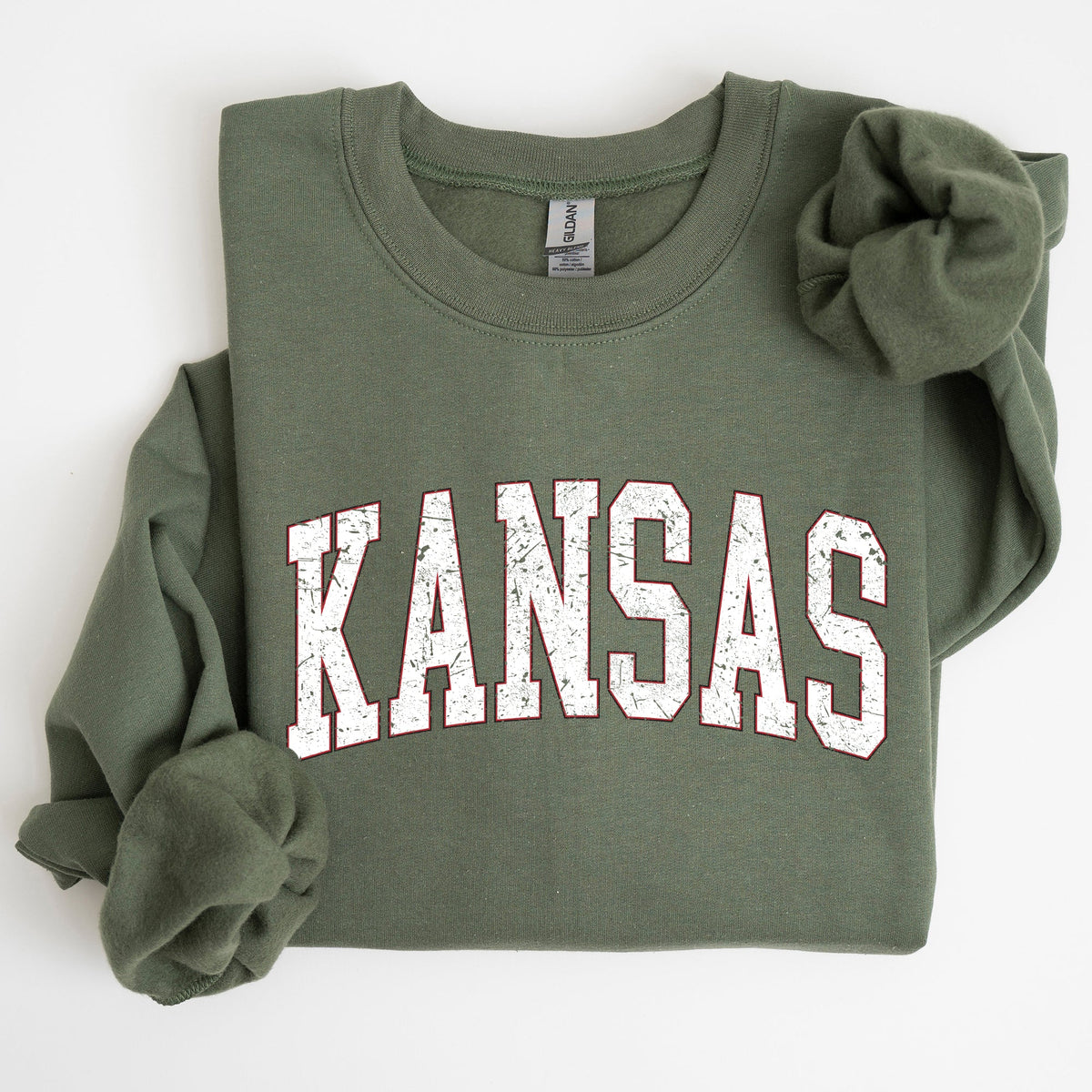 Kansas Football Game Day Tailgate Party Touchdown University College State Sweatshirt