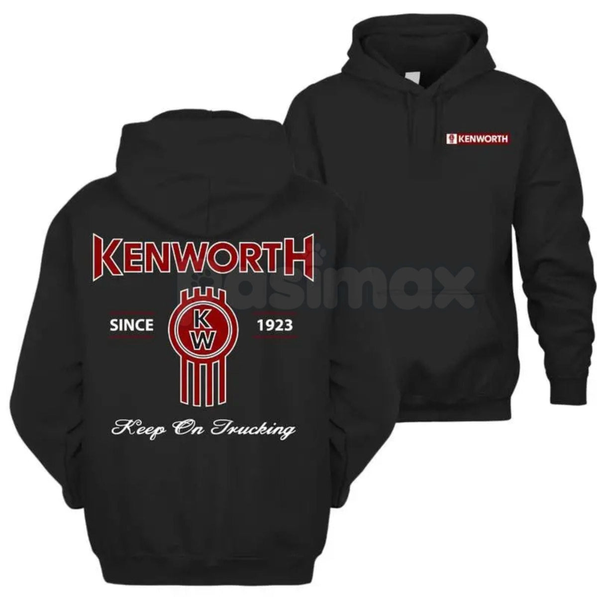 Kenworth Logo Hoodie – Since 1923 Classic Trucker Pullover, Legendary Big Rig Apparel, Unisex