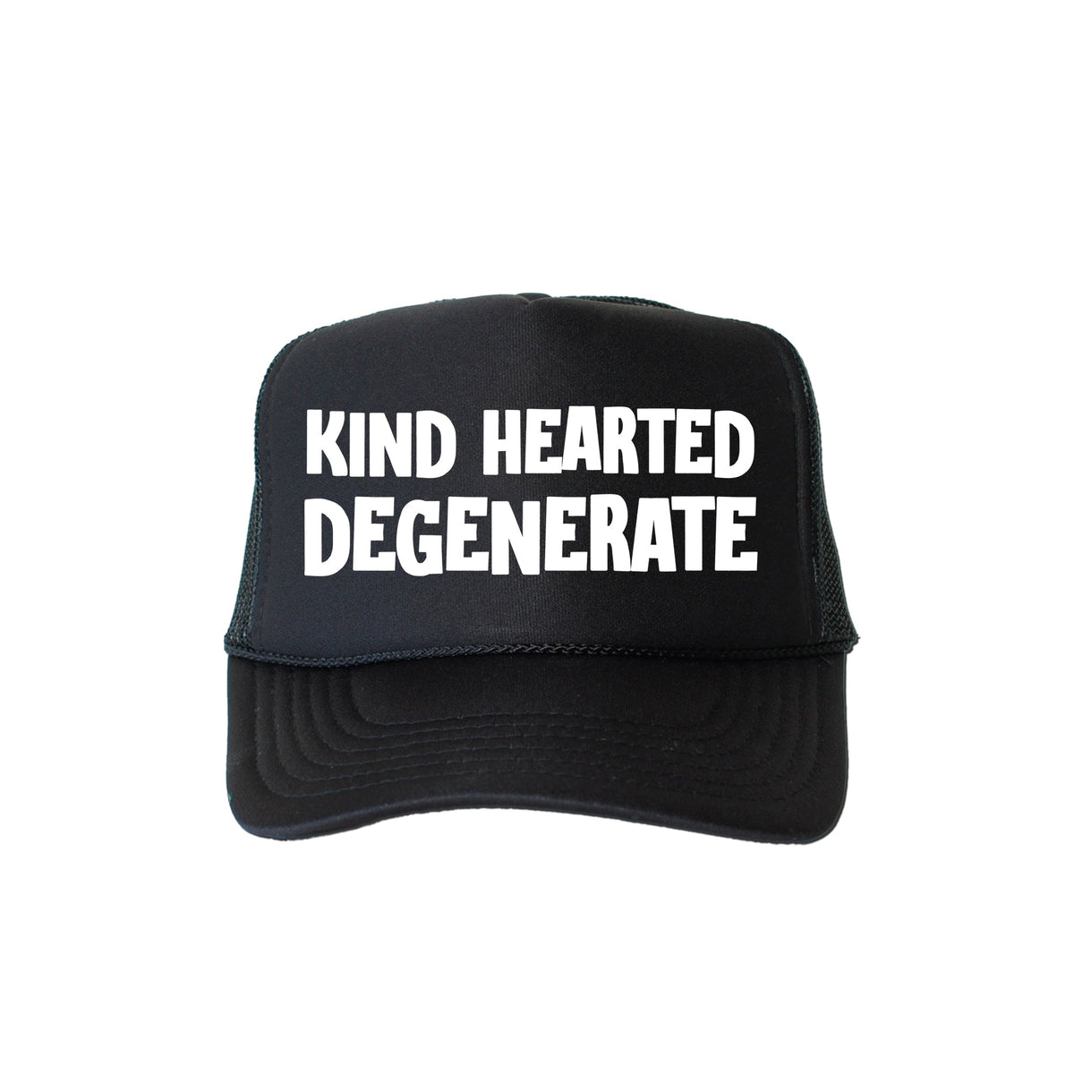 Kind Hearted Degenerate, Sassy, Funny Trucker Hat