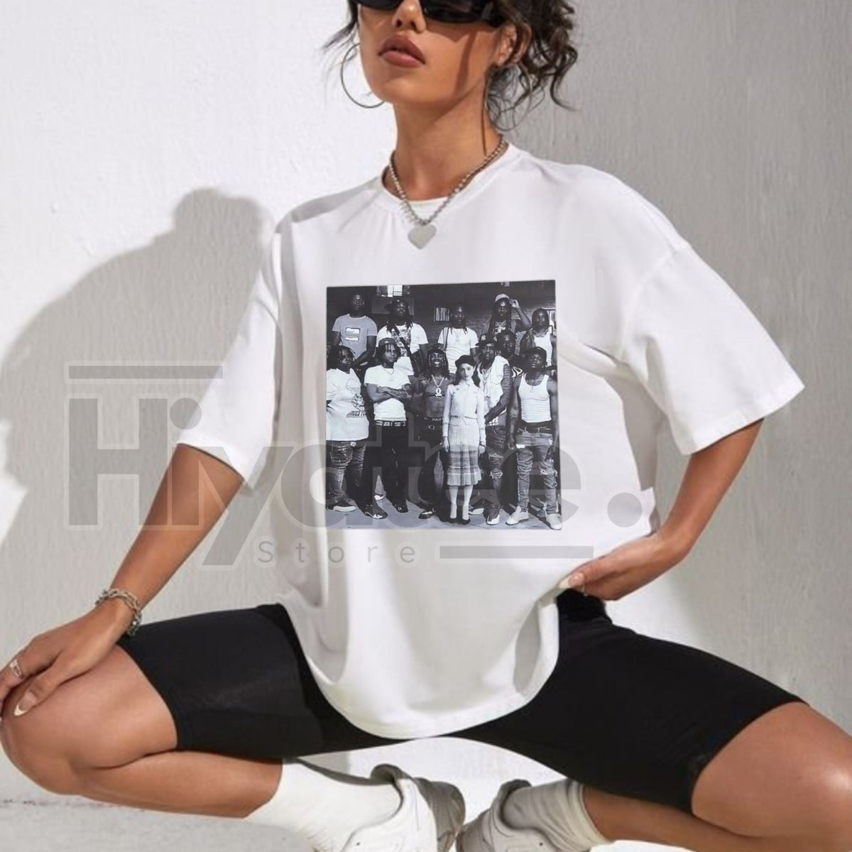 King Von x Nancy Wheeler Tee – "Took Her There" Graphic Shirt Streetwear Collab