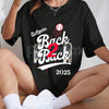 LA Back to Back Champions T-Shirt - Dynasty Fan Game Day Tee, Unisex LA Victory Graphic Top, Sports Prediction Apparel