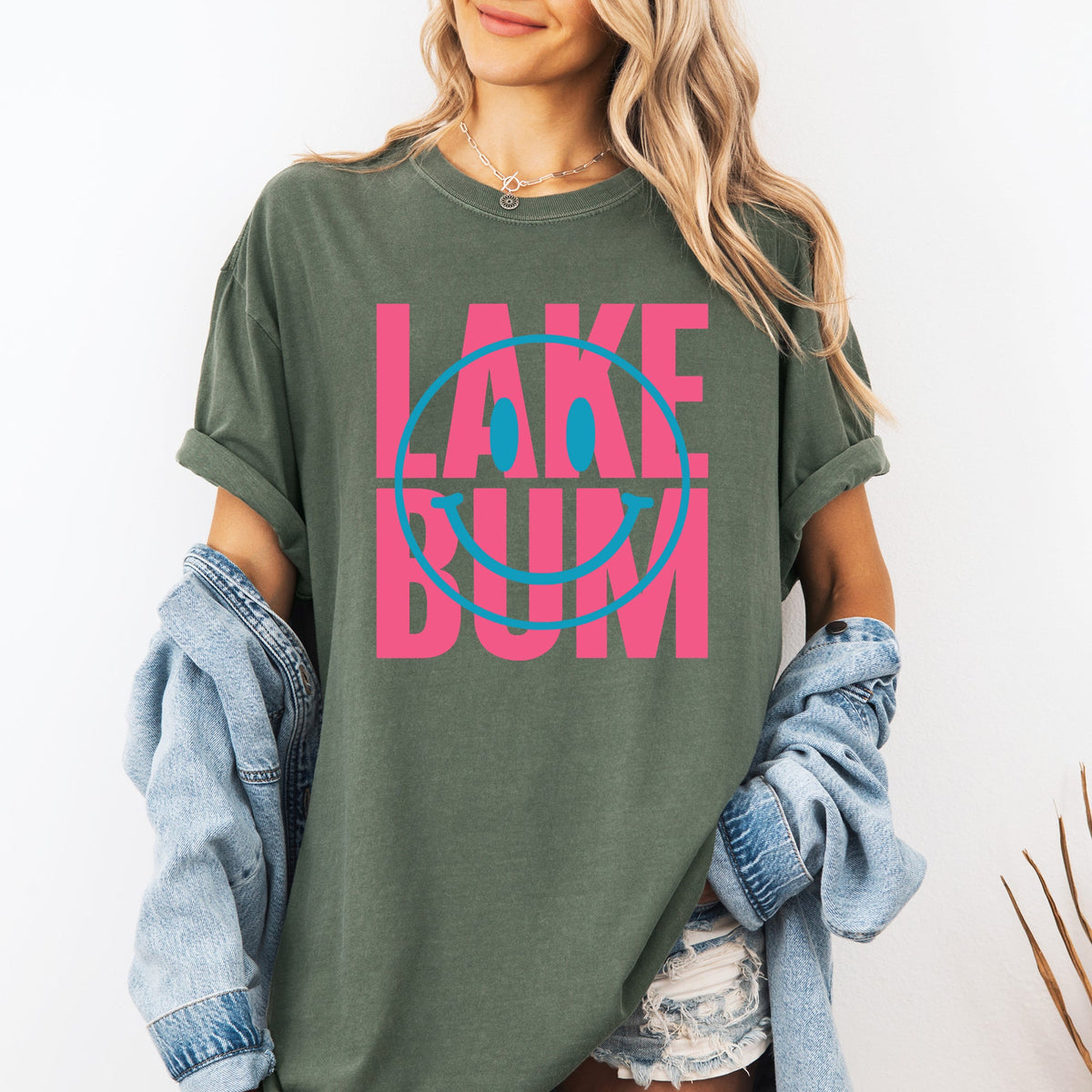 Lake Bum Sun Rays Lake Days Boat Summer Vibes By The Water Lakeside Escape Comfort Colors Tee