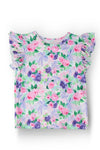 Lavender Love S/S Ruffle Tee